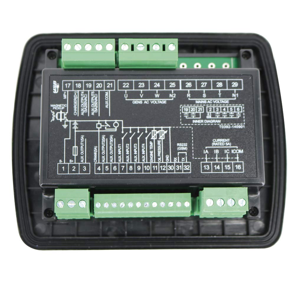 Graigar Diesel Auto Generator Controller LXC3110 Replacement of DSE3110 DSE3120