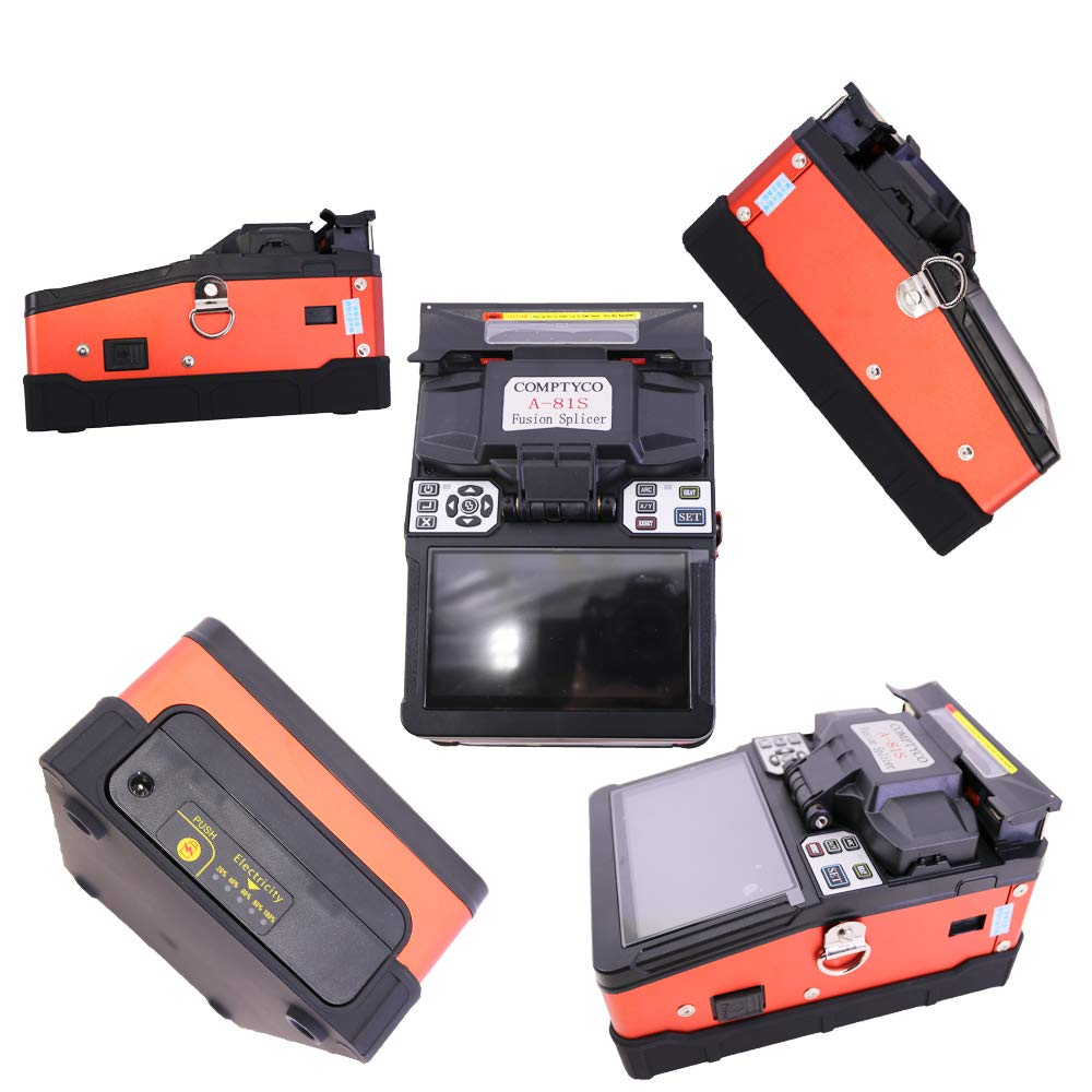 A-81S Economic Automatic Fusion Splicer Optical Fiber Welding Machine Splicing time 9S Heating Time 26S