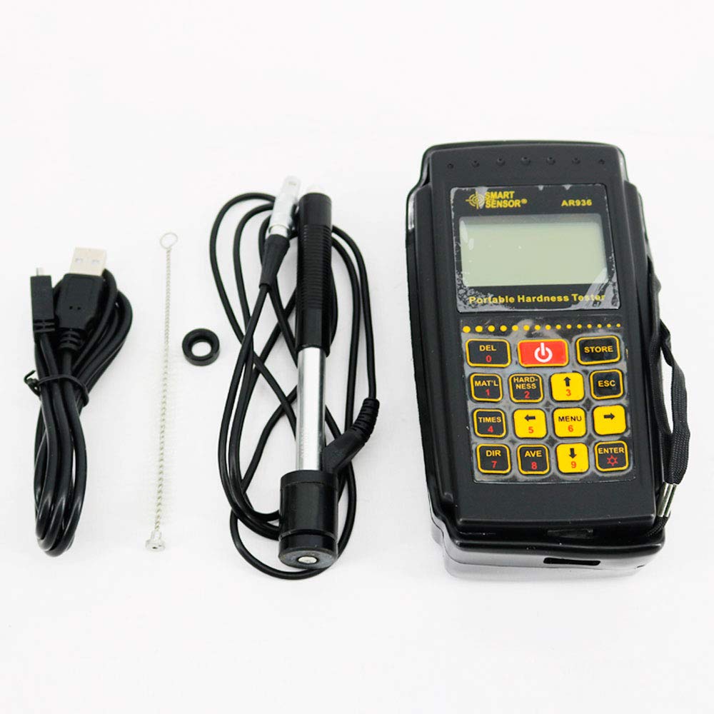 Graigar AR936 Leeb Hardness Tester Strength Hardness Tester 170-960HLD Digital Hardness Tester HL HB HRC HRB HRA HV HS