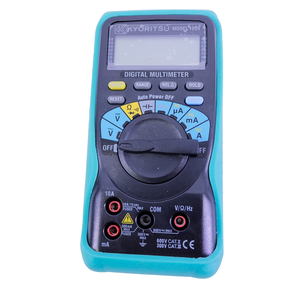 Kyoritsu1009 Handheld Digital Multimeter AC/DC Voltage Current Meter 4000 Counts Display 10A Kew1009
