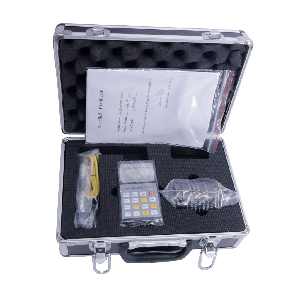 Graigar Portable Digital Leeb Hardness Tester Leeb120 Hardness Meter HL, HRC,HRB, HS,HB,HV