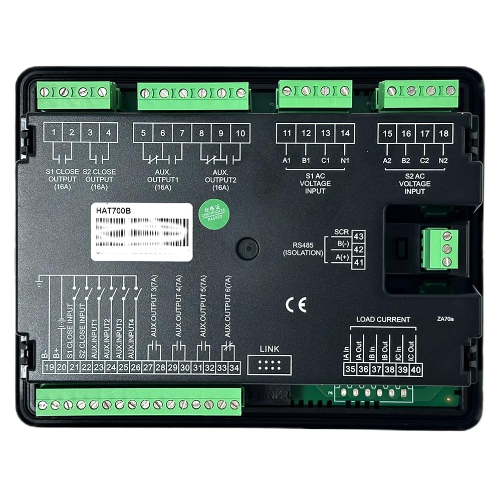 Smartgen HAT700B ATS Controller Intelligent Dual-supply Module Generator Controller SGQ Automatic Transfer System Controller Module