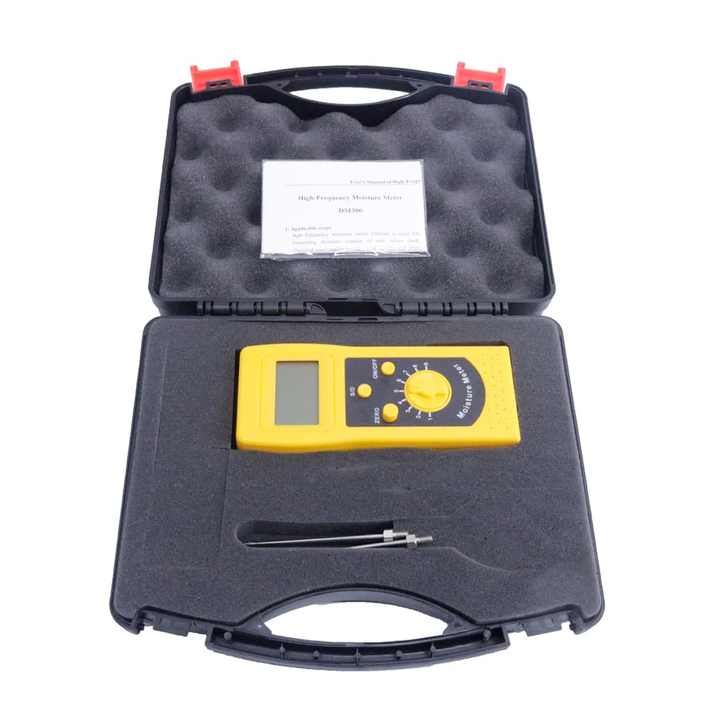 DM300 Double Needle Coal Moisture Analyzer Digital Moisture Meter Resolution: 0.1/0.01