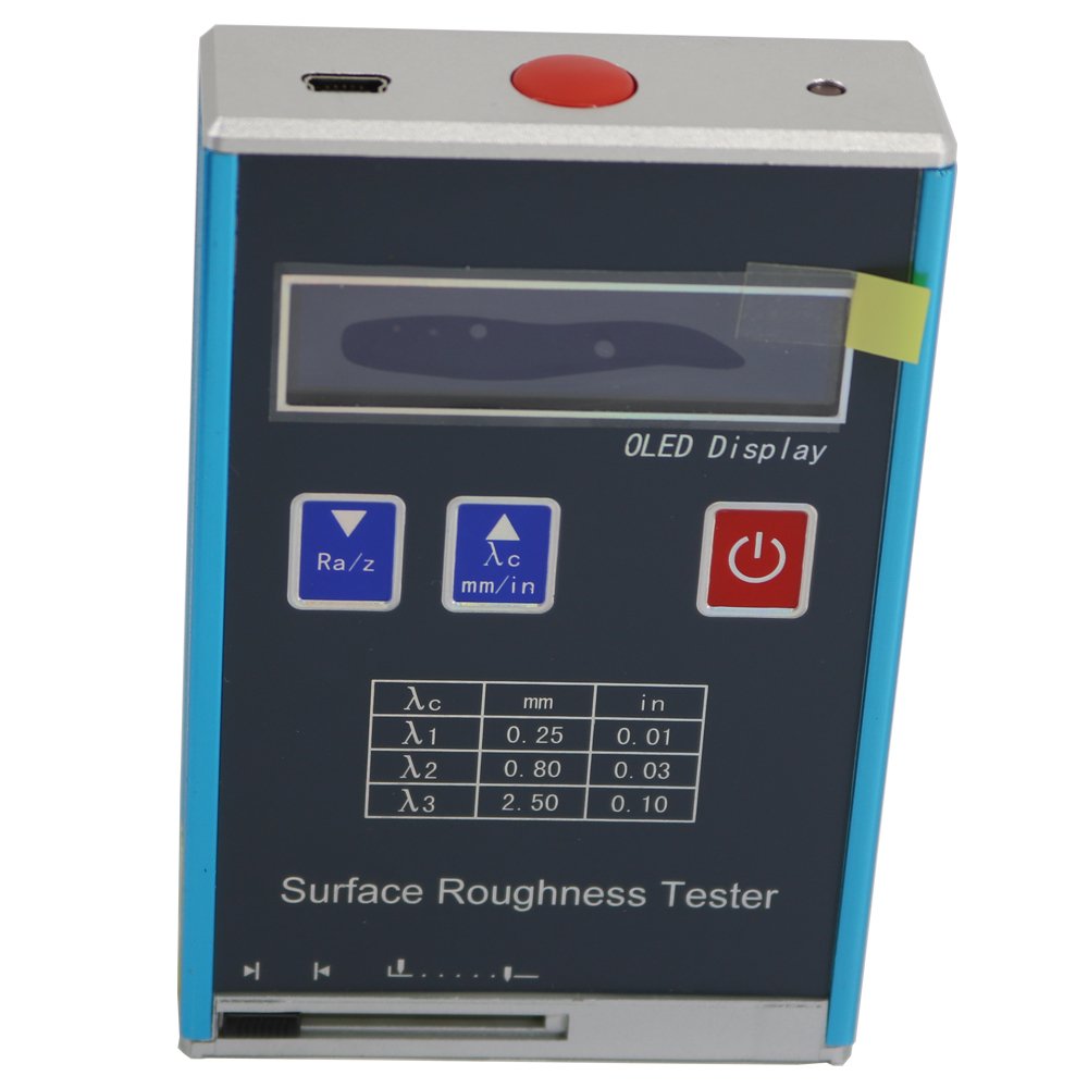 Graigar Digital Surface Roughness Tester KR110 Surftest Profilometer Profile Gauge 4 Parameters Ra Rz Rq Rt