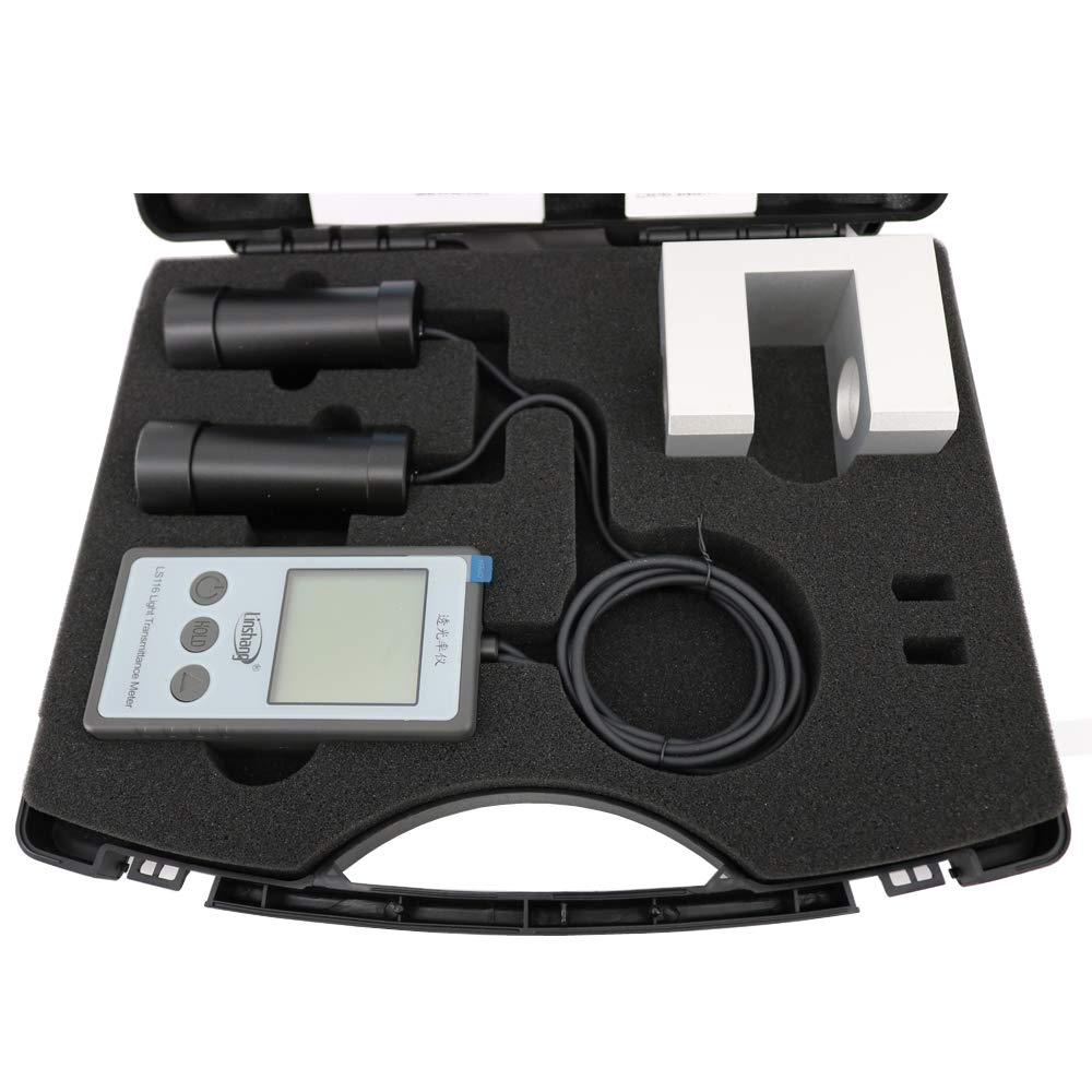Graigar Light Transmittance Meter LS116 Optical Transmission Meter with 380-760nm White Light Transmittance CIE Standard