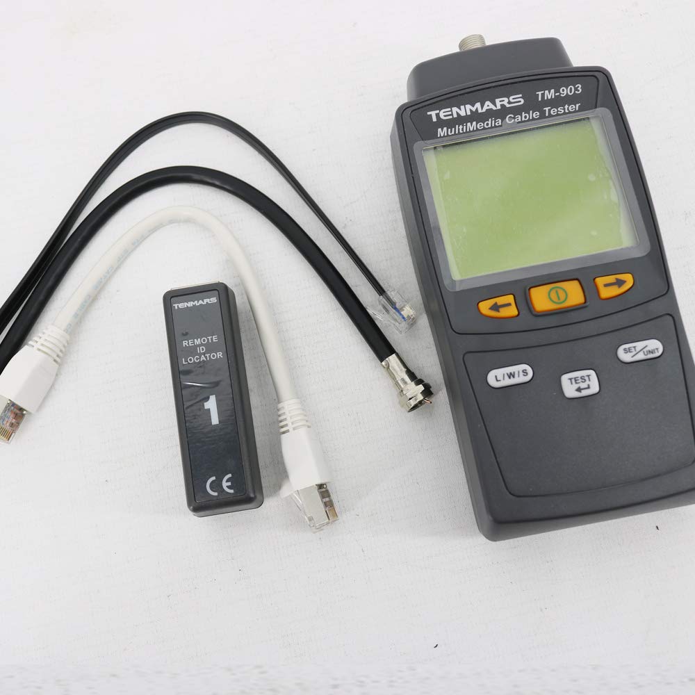 TENMARS TM-903 Mutimedia Cable Tester Network Cable Meter LAN Cable Meter