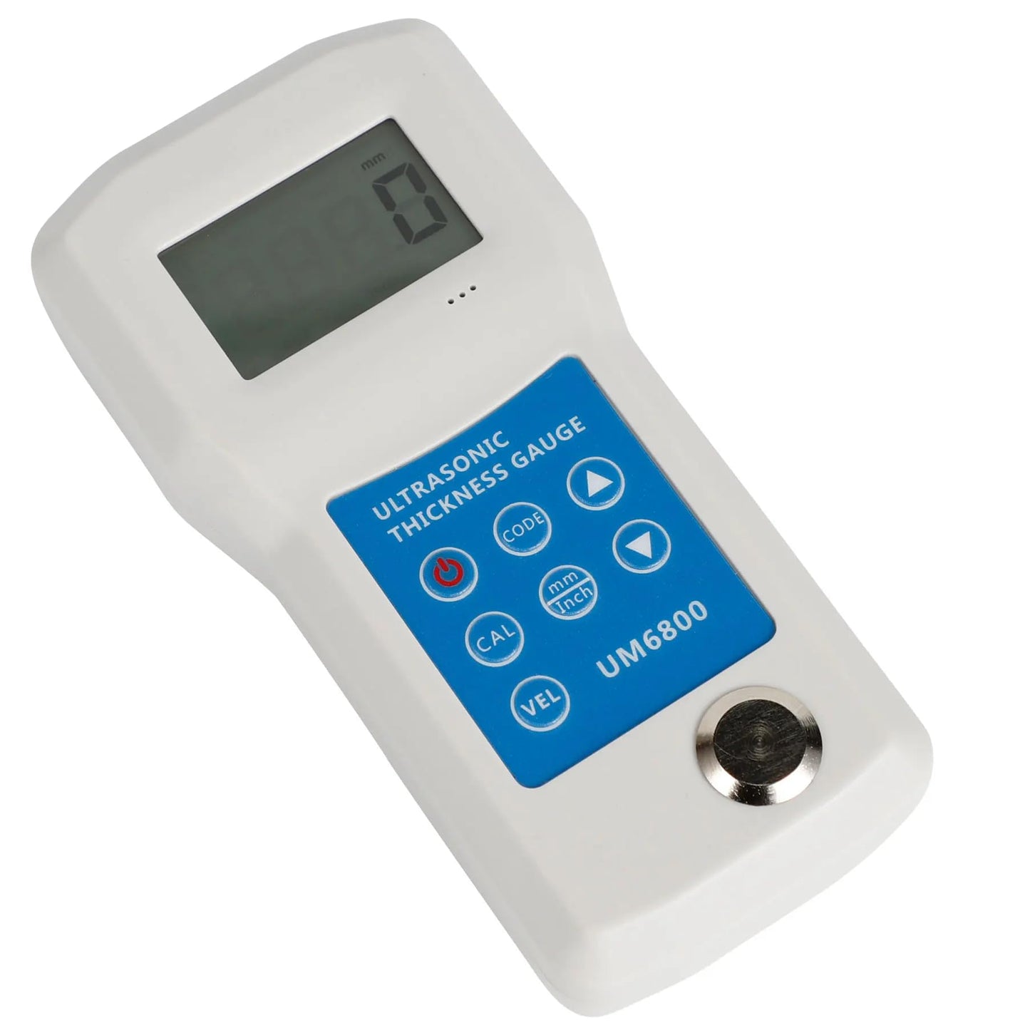UM6800 Ultrasonic Thickness Gauge 1.0-280mm,0.05-11.0inch (in Steel) Digital Thickness Gauge