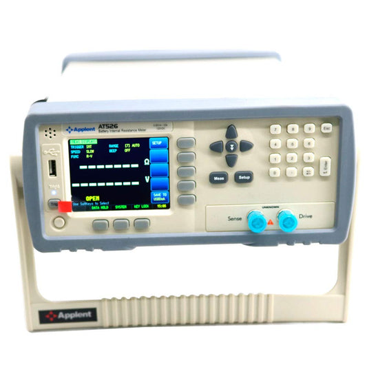 Graigar AT526 AC Low Ohm Meter Battery Internal Resistance Tester Meter Accuracy Resistance 0.5% Voltage 0.01%