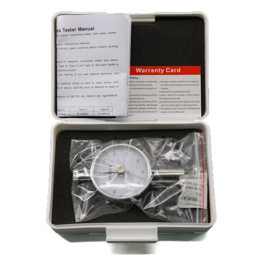 Graigar LX-A-2 Dual Needle Shore A Hardness Tester Durometer 0~100HA
