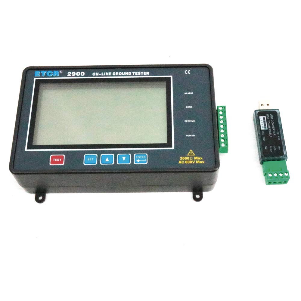 Graigar ETCR2900 Online Earth Resistance Tester On-Line Monitoring Ground Resistance Grounding Resistance Tester ETCR 2900 Online Detection Instrument Real-time Monitoring