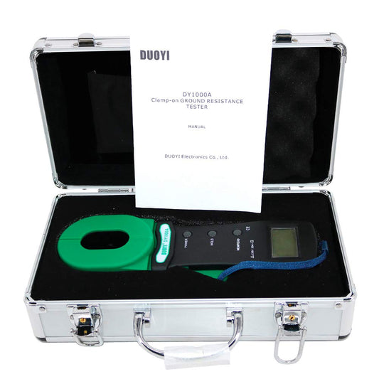 Graigar DY1000A Digital Clamp-on Grounding Earth Resistance Tester Meter