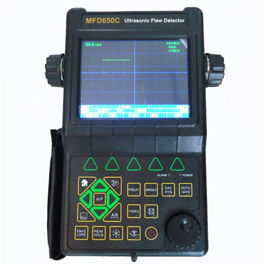 Graigar MFD650C Handheld Hi-resolution Color TFT LCD Display Metal Defectoscope Ultrasonic Flaw Detector