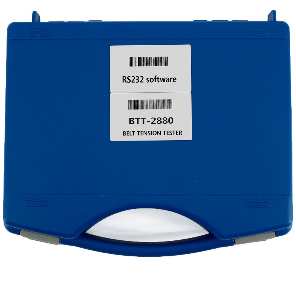 Graigar BTT-2880 Digital Belt Tension Tester Gauge Meter with RS232 Software and USB Cable
