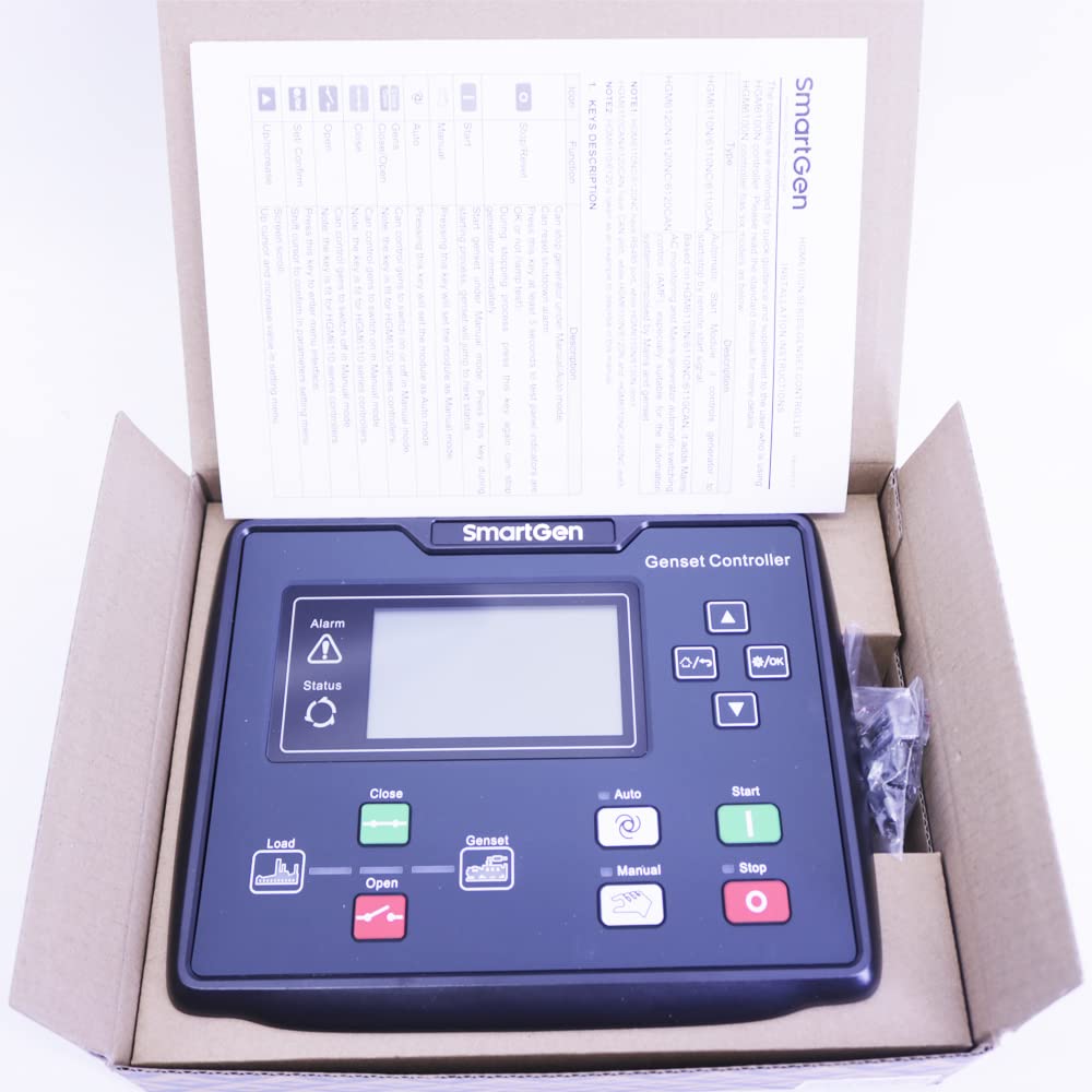 SmartGen HGM6110N Generator Controller Single Unit Automation Remote Signal Start/Stop Automatic Start Module with USB Interface Gernerator Part