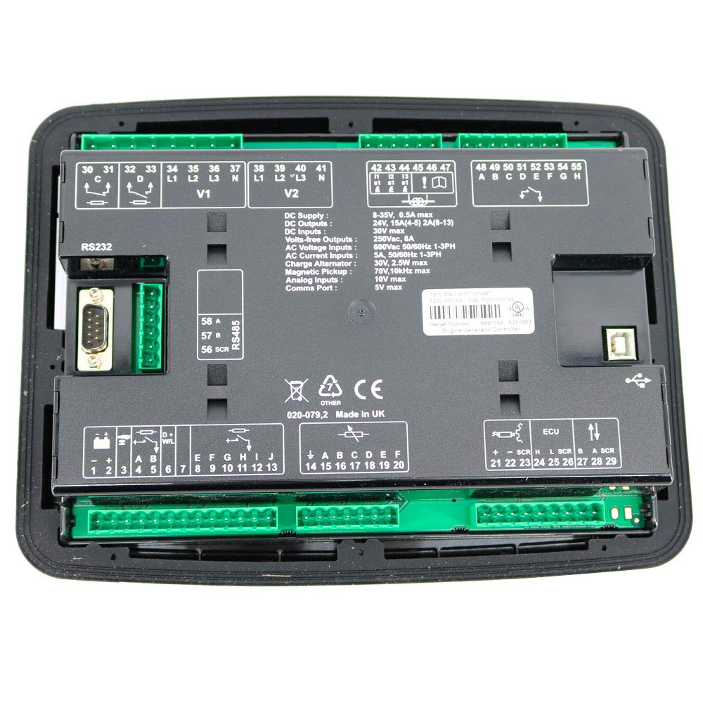 Graigar Original Deep Sea DSE7310 Generator Controller Diesel Generator Auto Start Generator Controller DSE7310 AMF Control Module