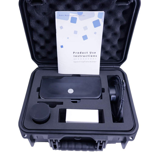 WS2600 Precise Spectrophotometer d/8 Colorimeter Color Meter 4mm&8mm Measuring Caliber Color Analyzer