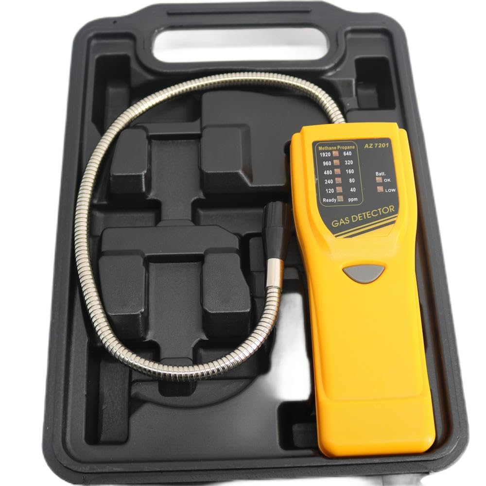 AZ7201 Portable Methane Propane Gas Leak Detector Gas Detector CH4 Gas Leakage Meter