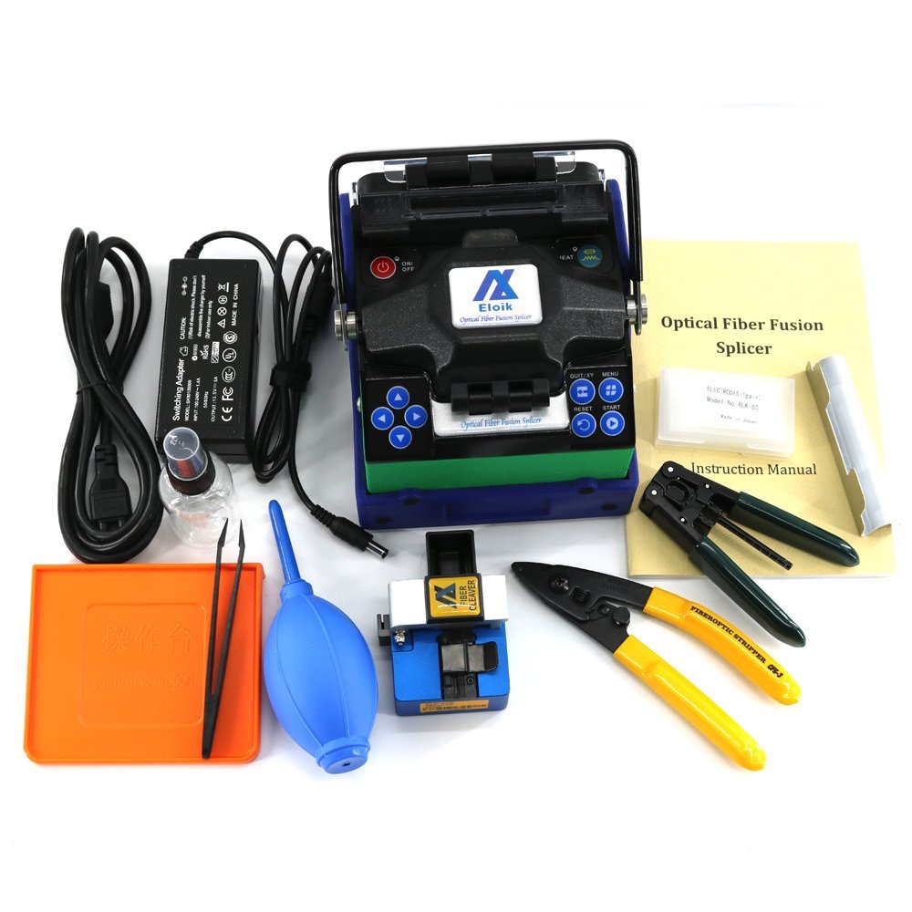 Graigar ALK-88A Core to Core Automatic Optical Fiber Splicing Machine Fusion Splicer 7 Seconds Fast Splicing 17 Seconds Arc Heating 400 to 520 Times Splicing and Heating