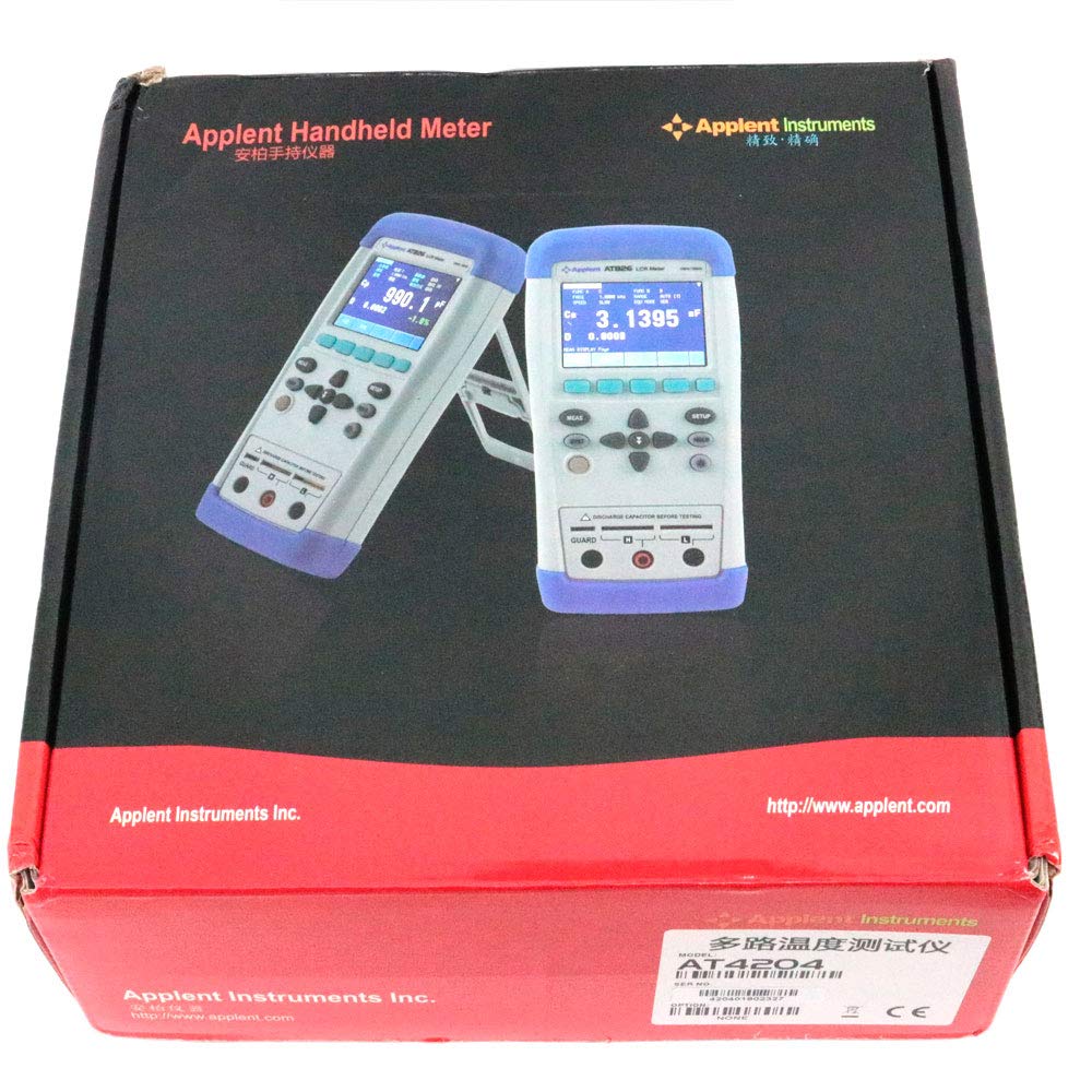 AT4204 4 Channels Handheld Multi-Channel Temperature Meter Temperature Data Logger