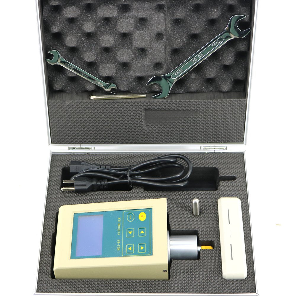 Graigar NDJ-8S Digital Display Viscosity Meter Rotary Viscometer 1~2 x 1000000 mPa·s Viscosimeter 110V or 220V