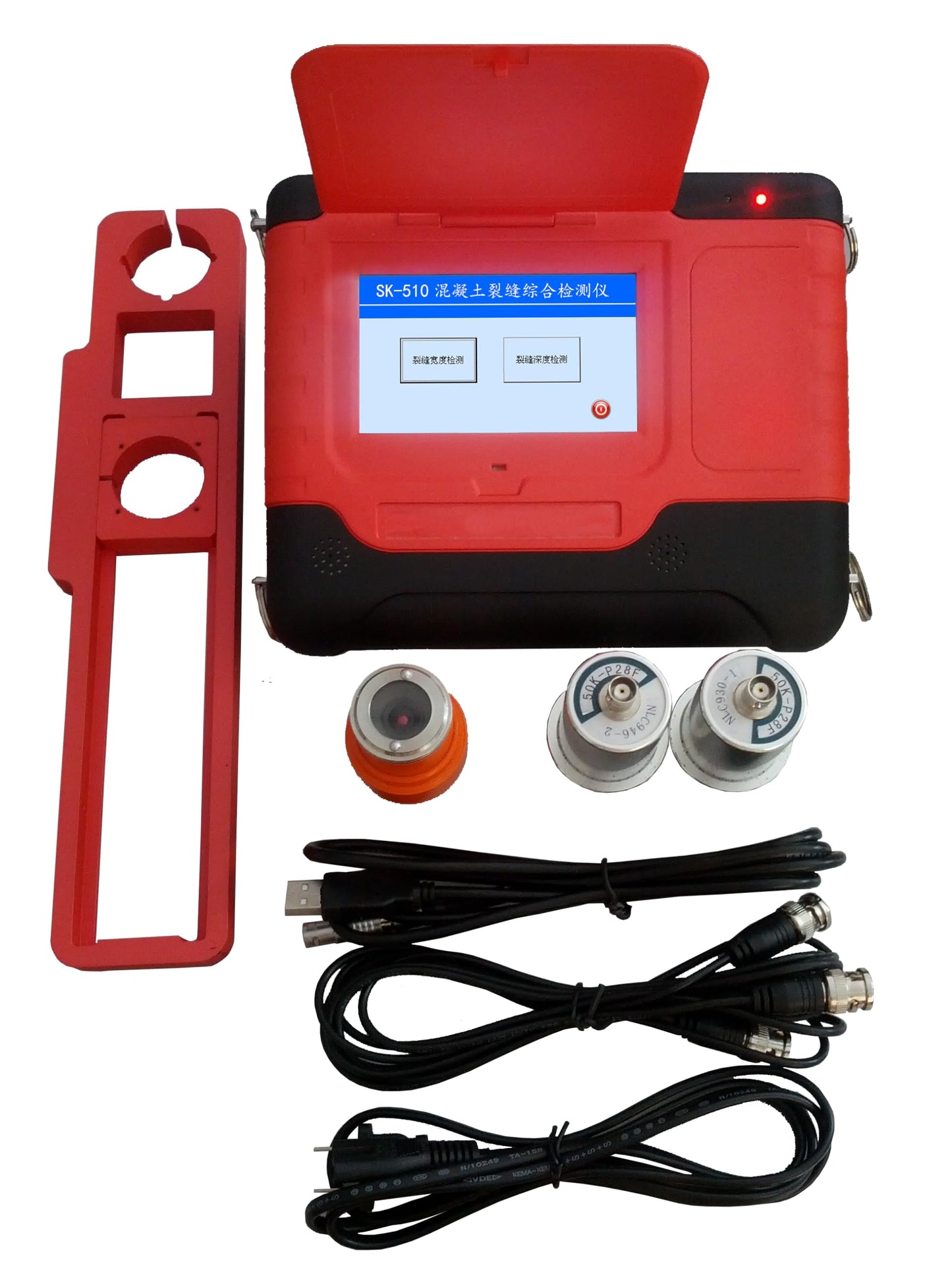 SK-510 Touch Screen Crack Integrated Detector Apply to Crack Width Depth Meter Gauge