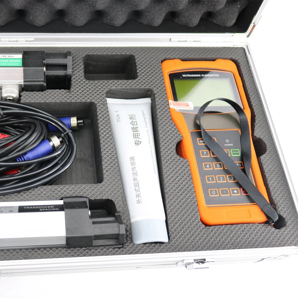 Graigar Ultrasonic Flow Meter Flowmeters TUF-2000H+TM-1+TL-1+HM Bracket Sensor+EB-1 Extend Stents