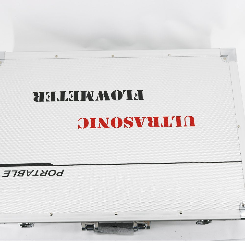 Graigar TUC-2000E+TM-1 Ultrasonic Flow Meter Temperature Heat Flowmeters Transducer TM-1 and Temperature Sensor CT-1 DN50mm-DN700mm 1.97-27.56in wtih SD Storage Card