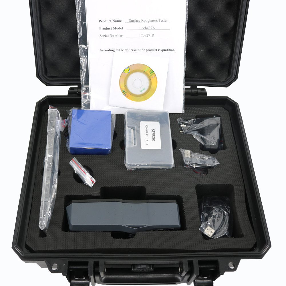 Graigar Leeb432A Digital Surface Roughness Tester Leeb 432A Surface Profile Tester with Resolution 0.001μm