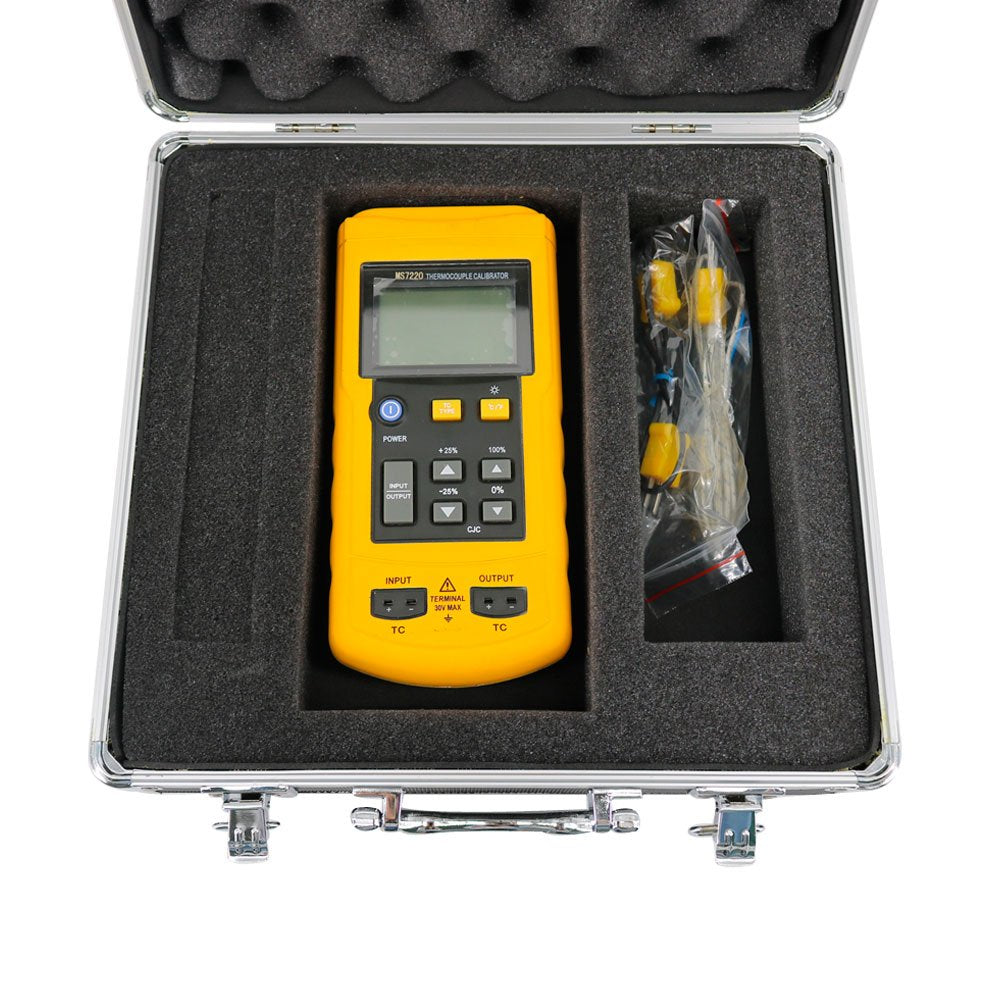 Graigar MS7220 Digital Thermocouple Process Calibrator with mV Source Function