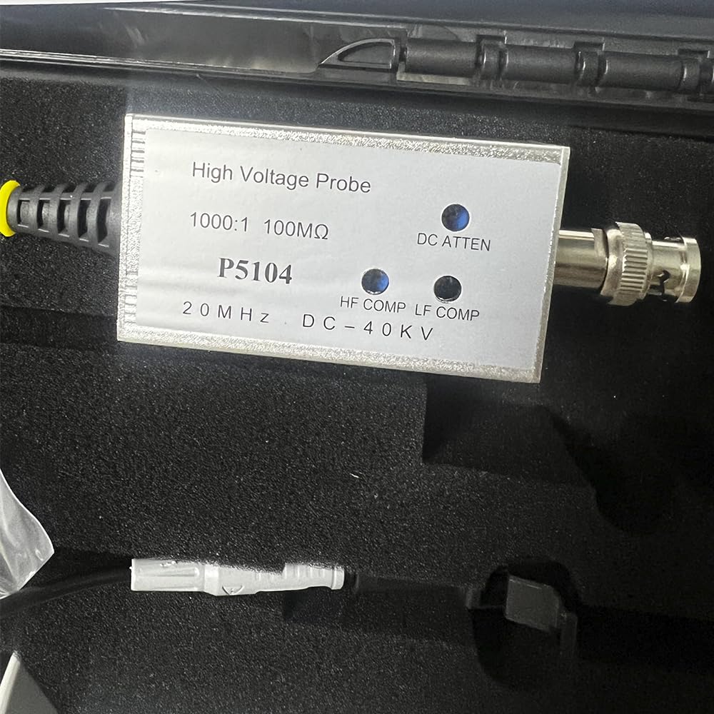 P5104 High Voltage Probe Oscilloscope Probe DC Working Voltage 20KV Bndwidth BC-75MHz