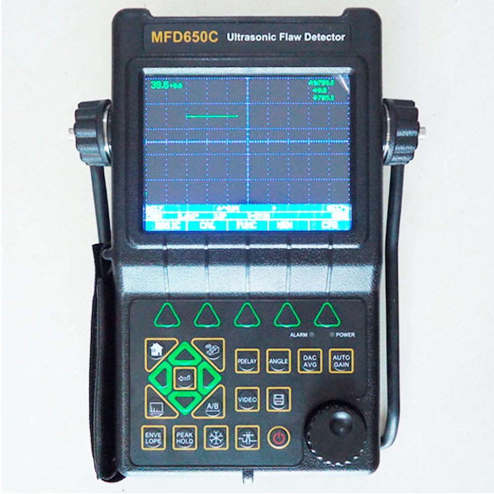 Graigar MFD650C Handheld Hi-resolution Color TFT LCD Display Metal Defectoscope Ultrasonic Flaw Detector