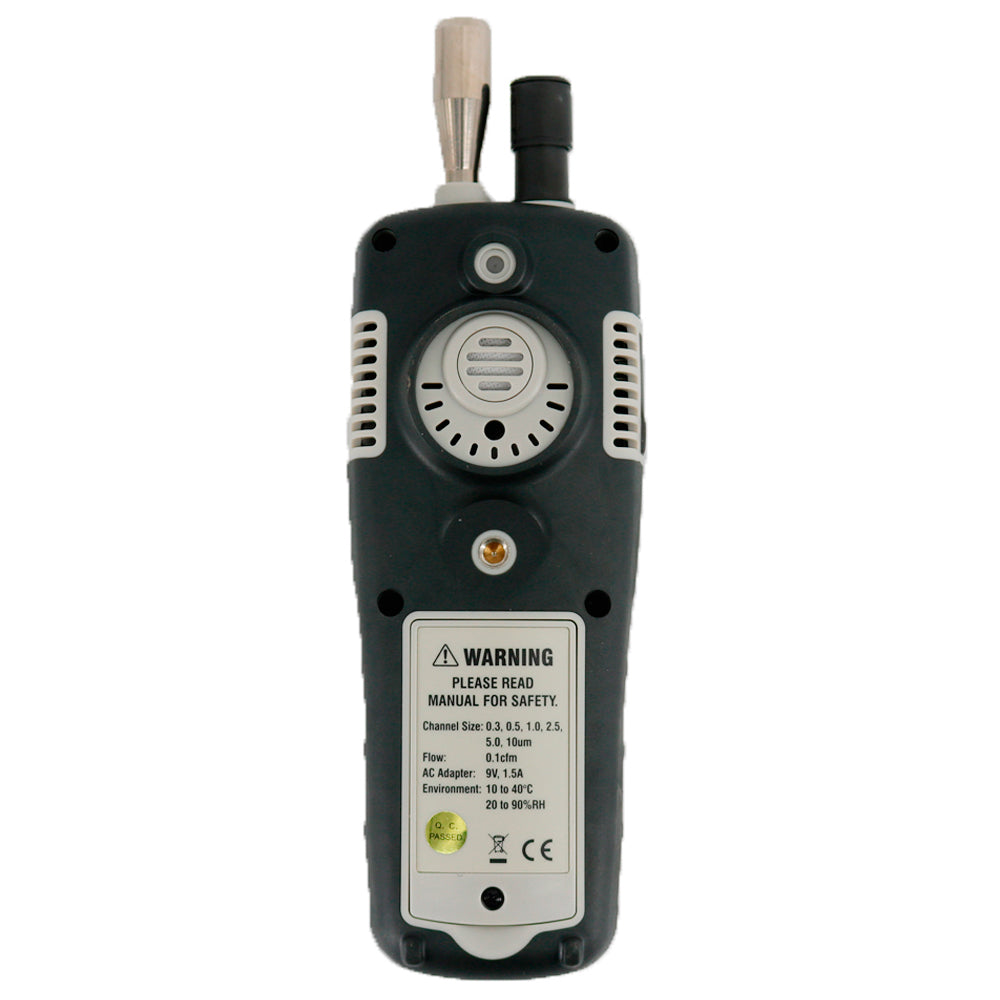 CEM DT-9881 6-Channel Air Particle Counter (0.3 0.5 1.0 2.5 5.0 10um) 2.8 Inch TFT Color LCD Display Photo Camera Gas Analyzers