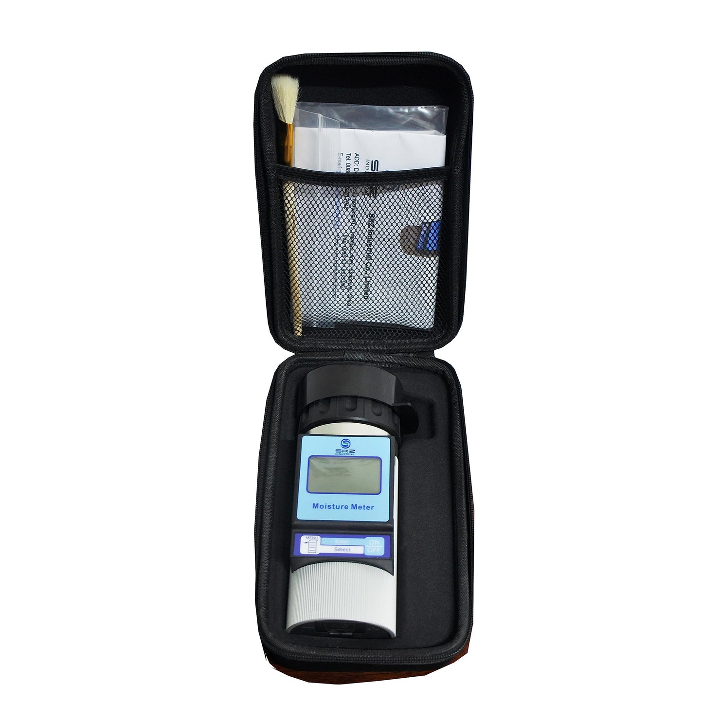 SKZ111B-2 Handheld Grain Moisture Meter 37 Kinds of Seeds Water Content Analyzer Wheat/Vanilla/Soybean Cup Moisture Tester