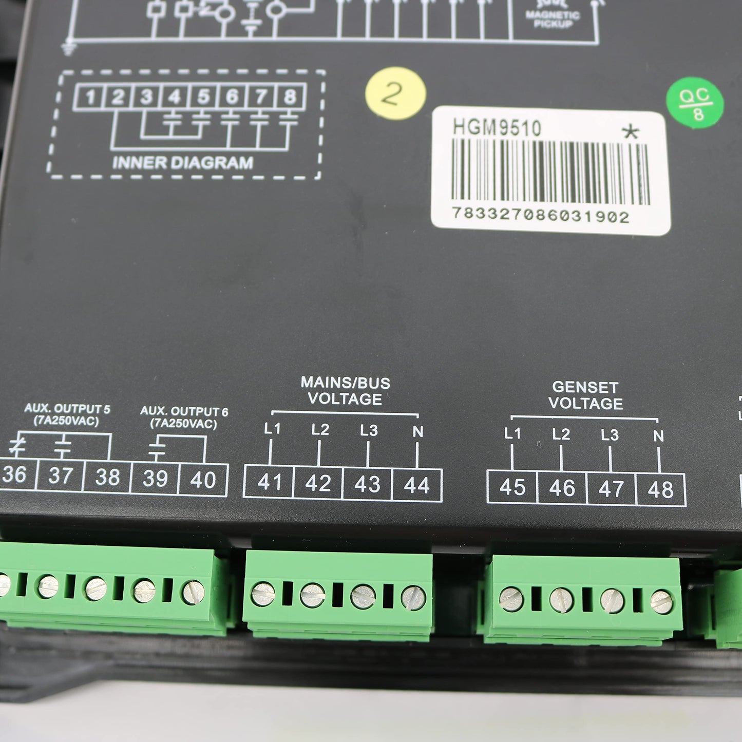 Smartgen HGM9510 Parallel Manual/Auto Generator Controller Panel with RS485 and CANBUS