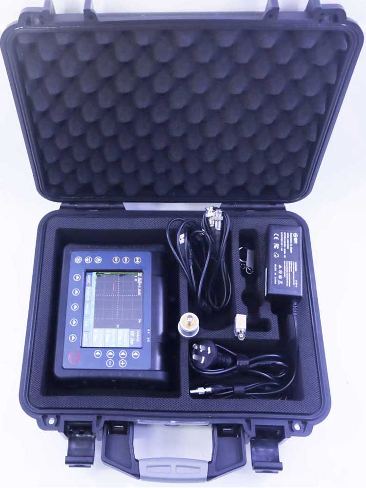 GT900 Digital Ultrasonic Flaw Detector 0.5~9999mm Industrial Non-destructive Flaw Tester 0.5~22MHz