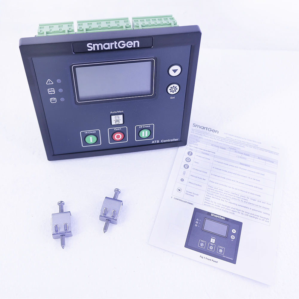Smartgen HAT560NB 智慧型雙電源 ATS 控制器自動轉換系統 PC 兩段 PC 三段 CB 和 CC 開關模組