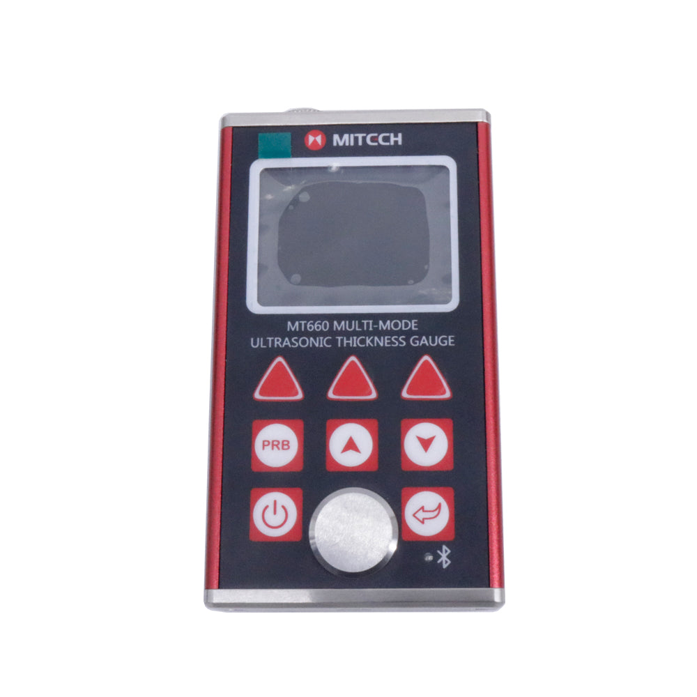 Mitech MT660 Digital Muti-mode Ultrasonic Thickness Gauge Pulse-echo and Echo-echo Thickness Meter