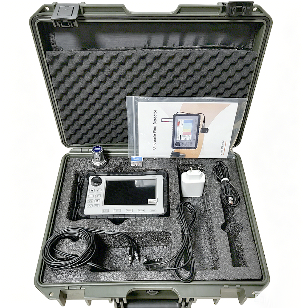 Graigar UFD100S Ultrasonic Flaw Detector 0-25m Detection Range 200Hz-2KHz with B Scan Function NDT Inspection Equipment
